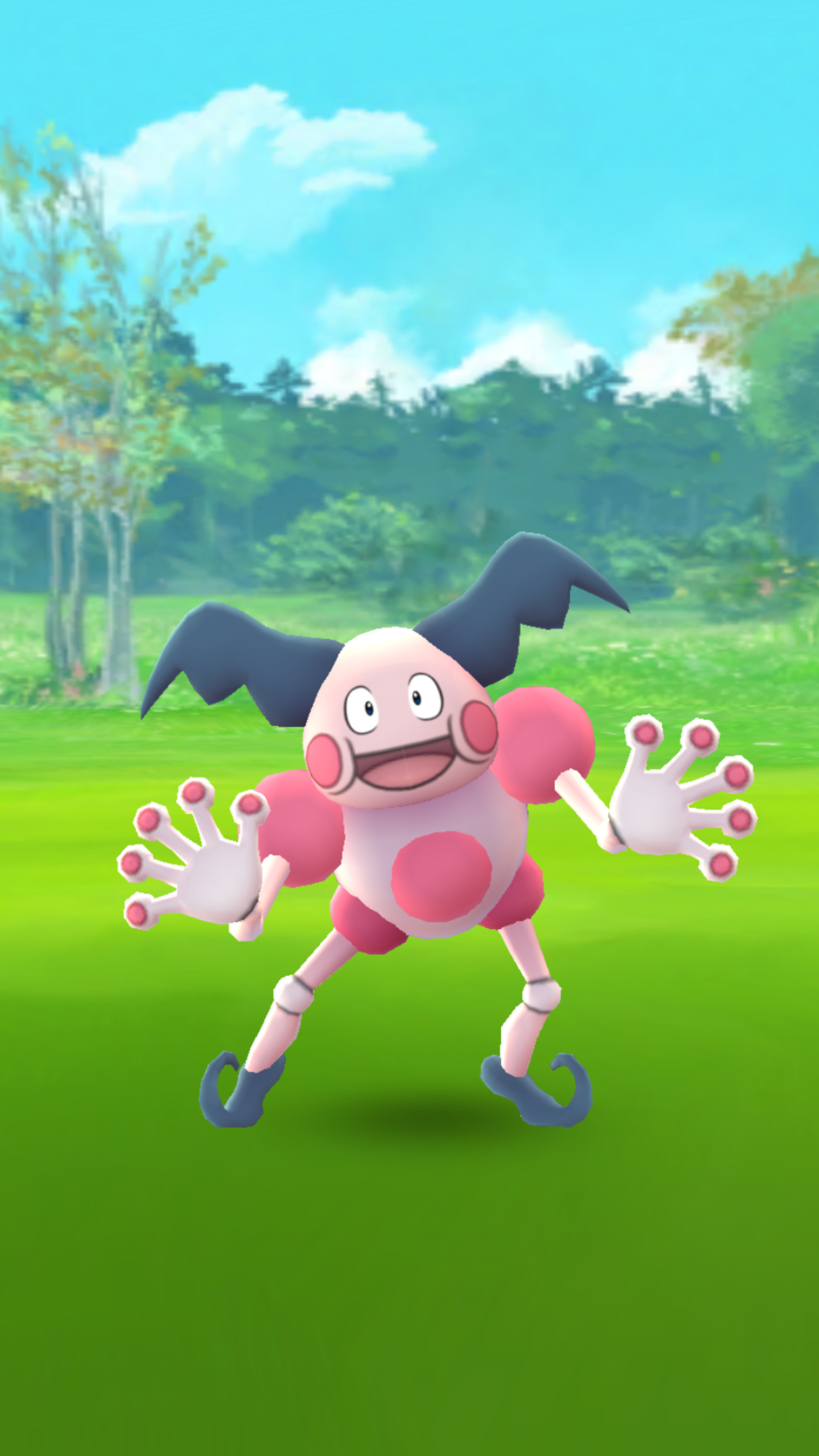 A wild Mr. Mime appeared!