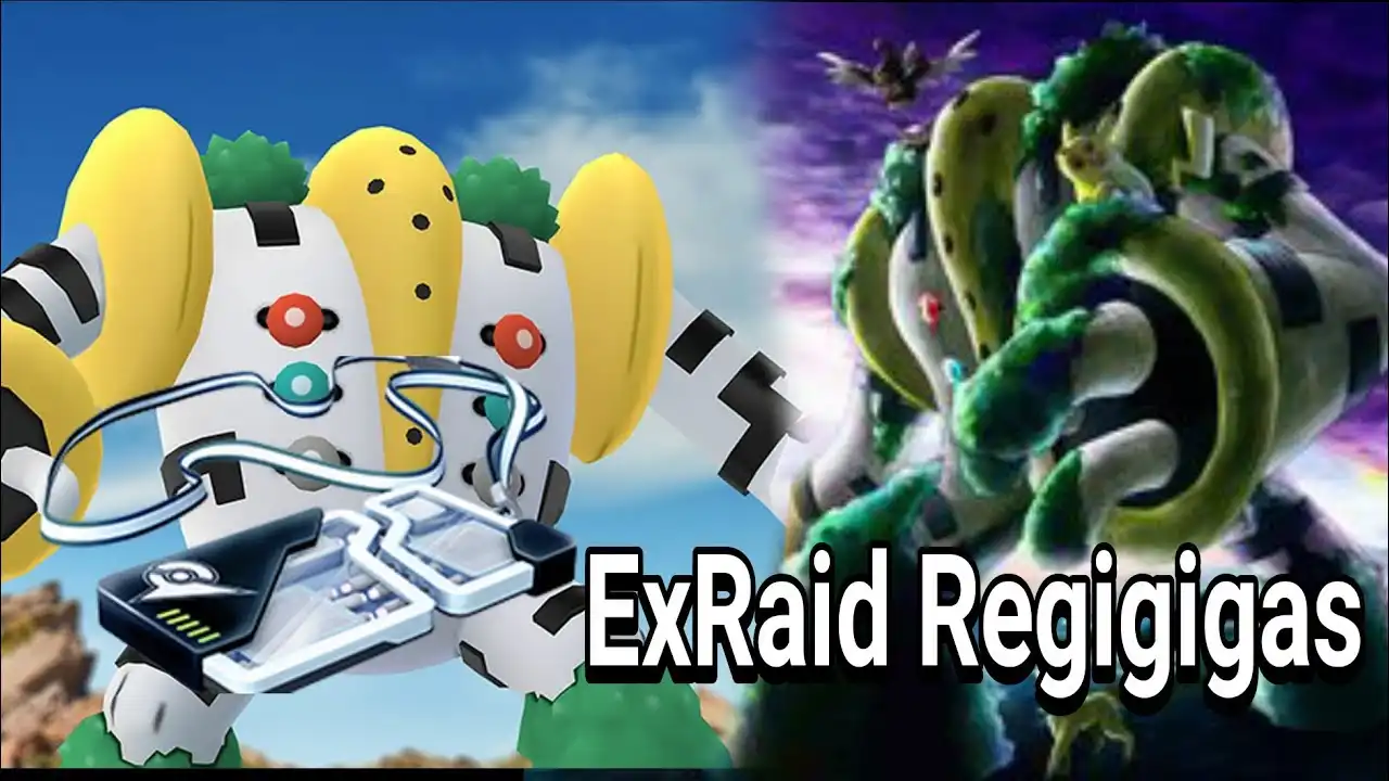 Battle ExRaid Regigigas : Pokemon Go