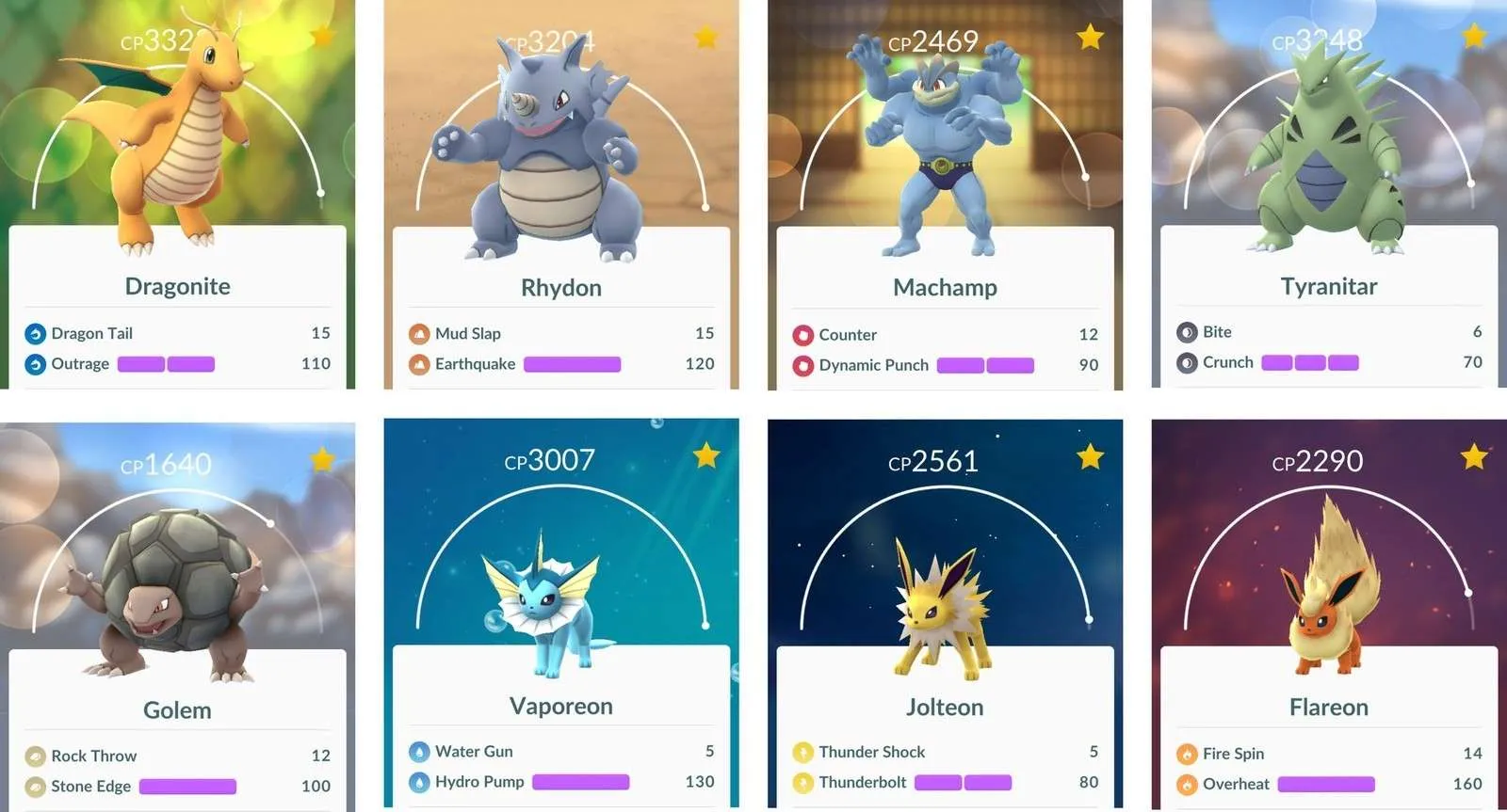 Best movesets to change with Technical Machines (TMs) in Pokémon Go