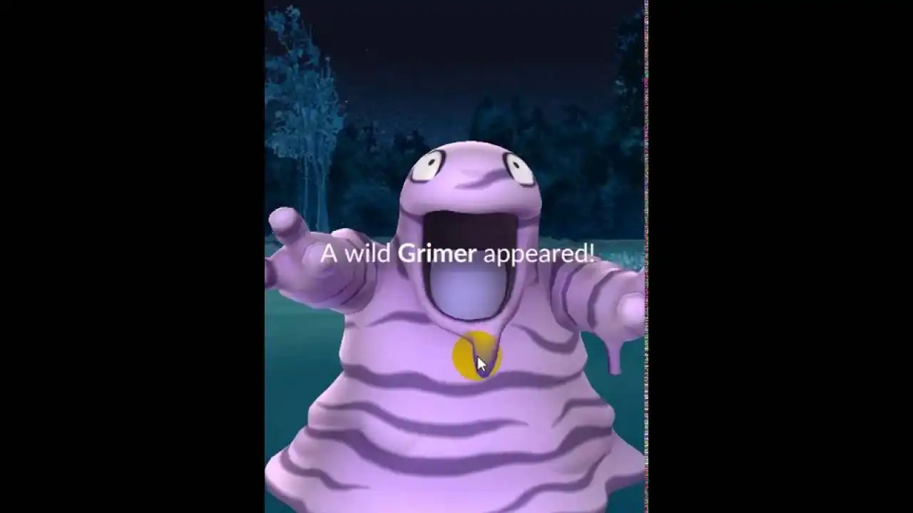 catch Grimer #088 in pokémon go