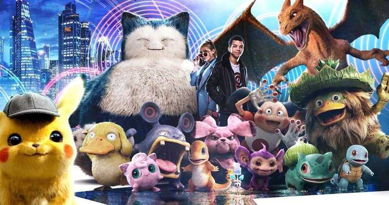 Chinese Detective Pikachu Poster Catches All of the Pokemon