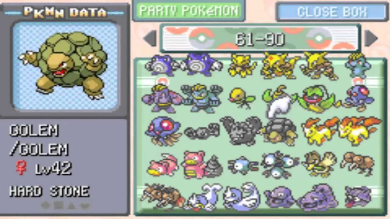 Completing my Pokemon Leaf Green Pokedex &  Catching them all!