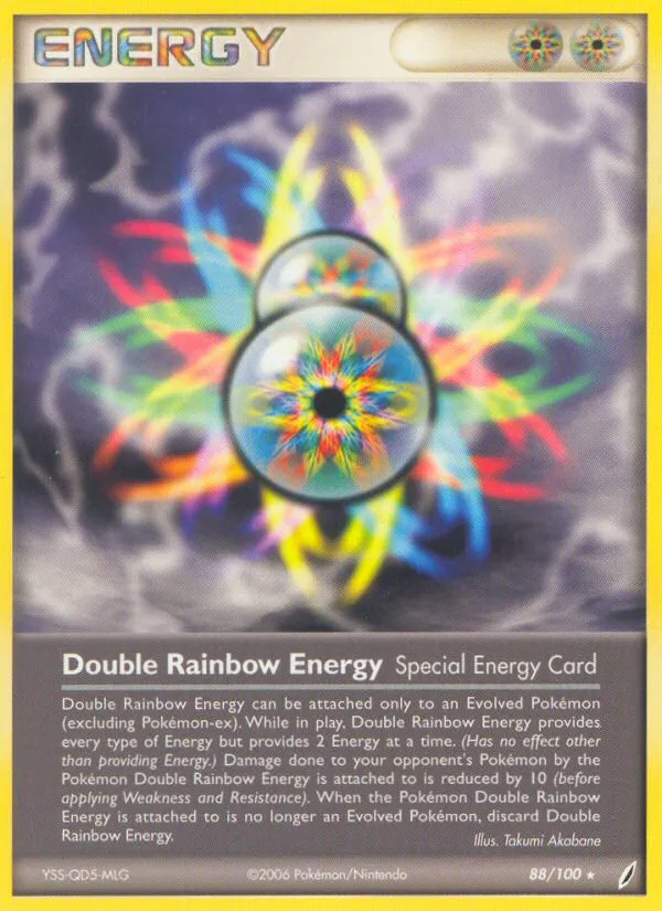 Double Rainbow Energy Crystal Guardians Card Price How ...