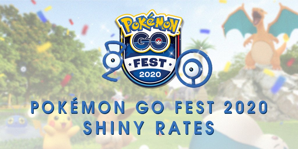 GO Fest 2020 Shiny Rates