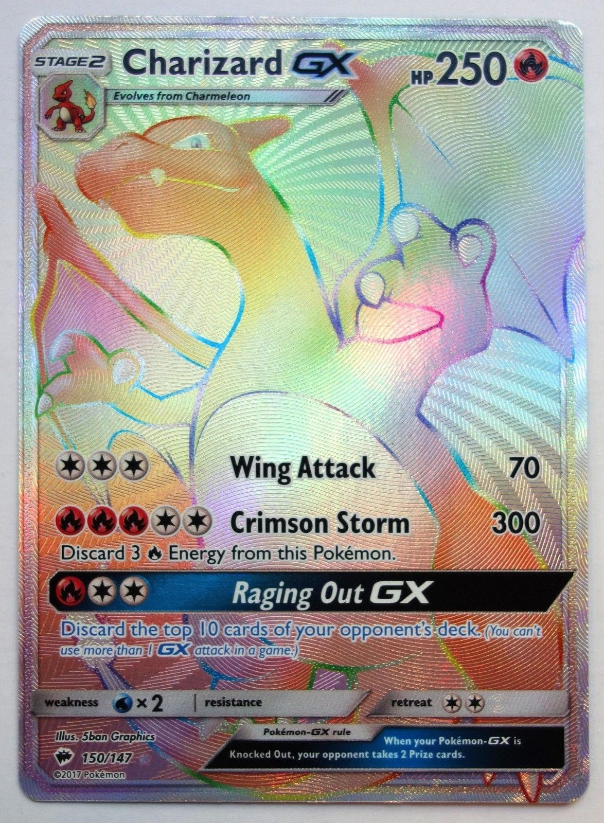 How much is a rainbow rare charizard worth, MISHKANET.COM