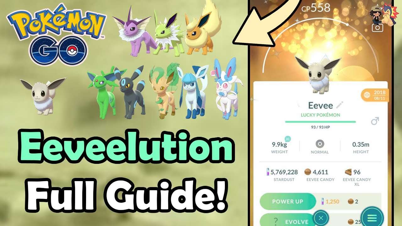 How To Evolve ALL Eevee Evolutions In Pokémon GO!
