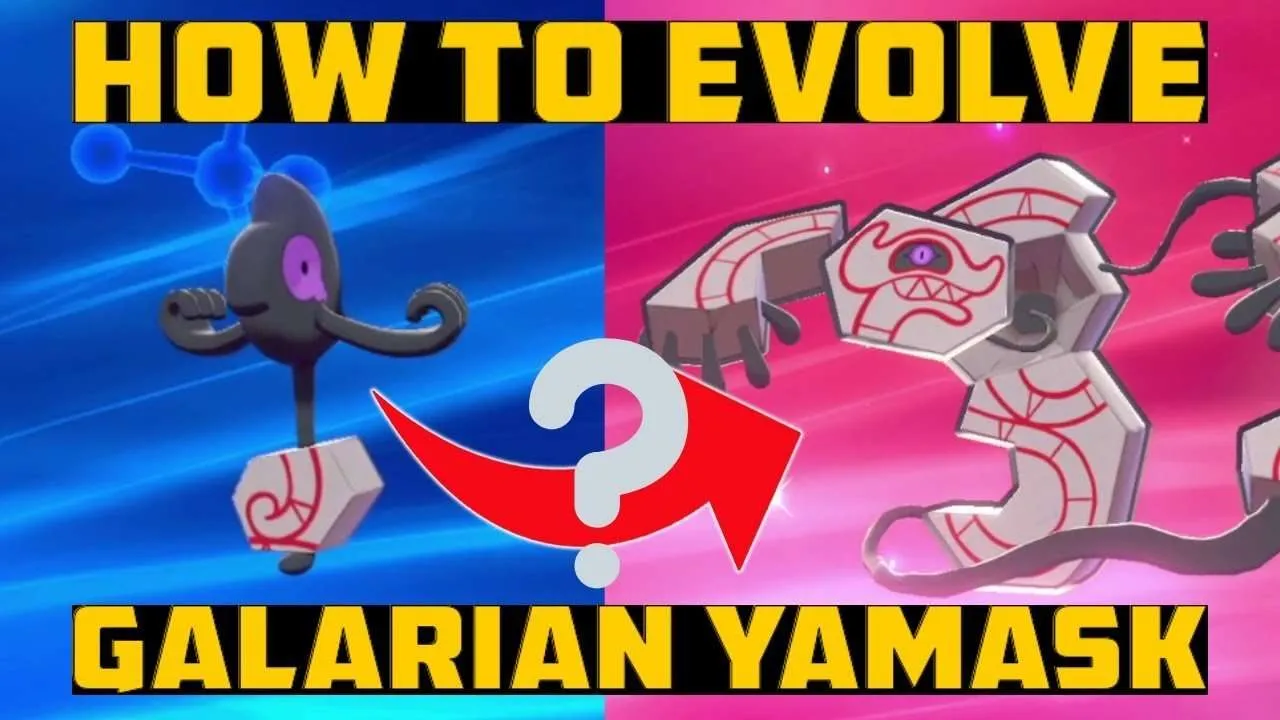 How to Evolve Yamask in Pokemon Sword and Shield!