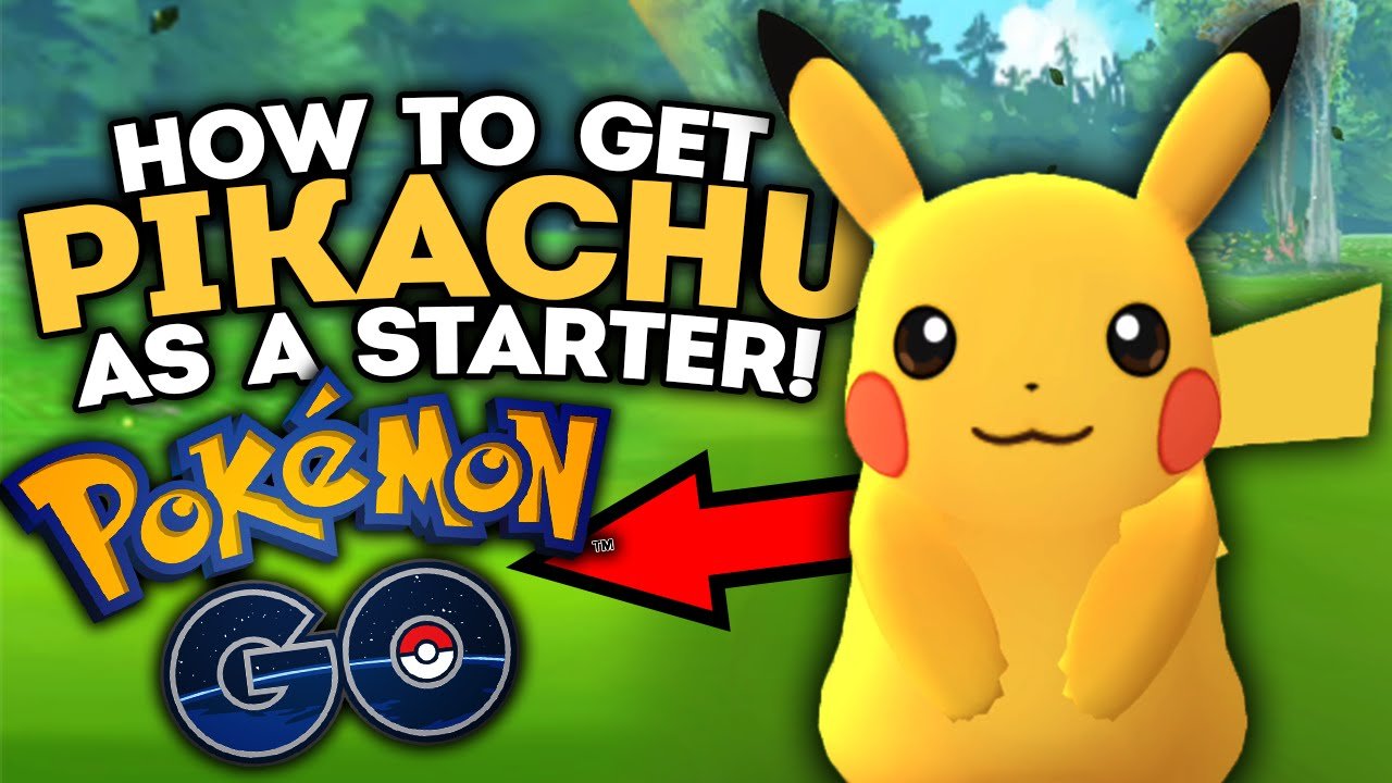 HOW TO GET PIKACHU IN POKEMON GO as your STARTER! (Pikachu ...