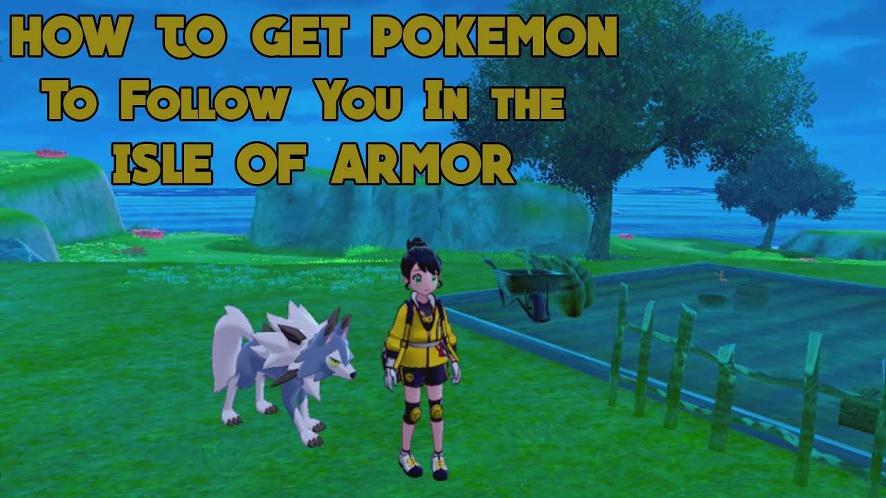 How to Get Pokemon To FOLLOW You In The ISLE OF ARMOR ...