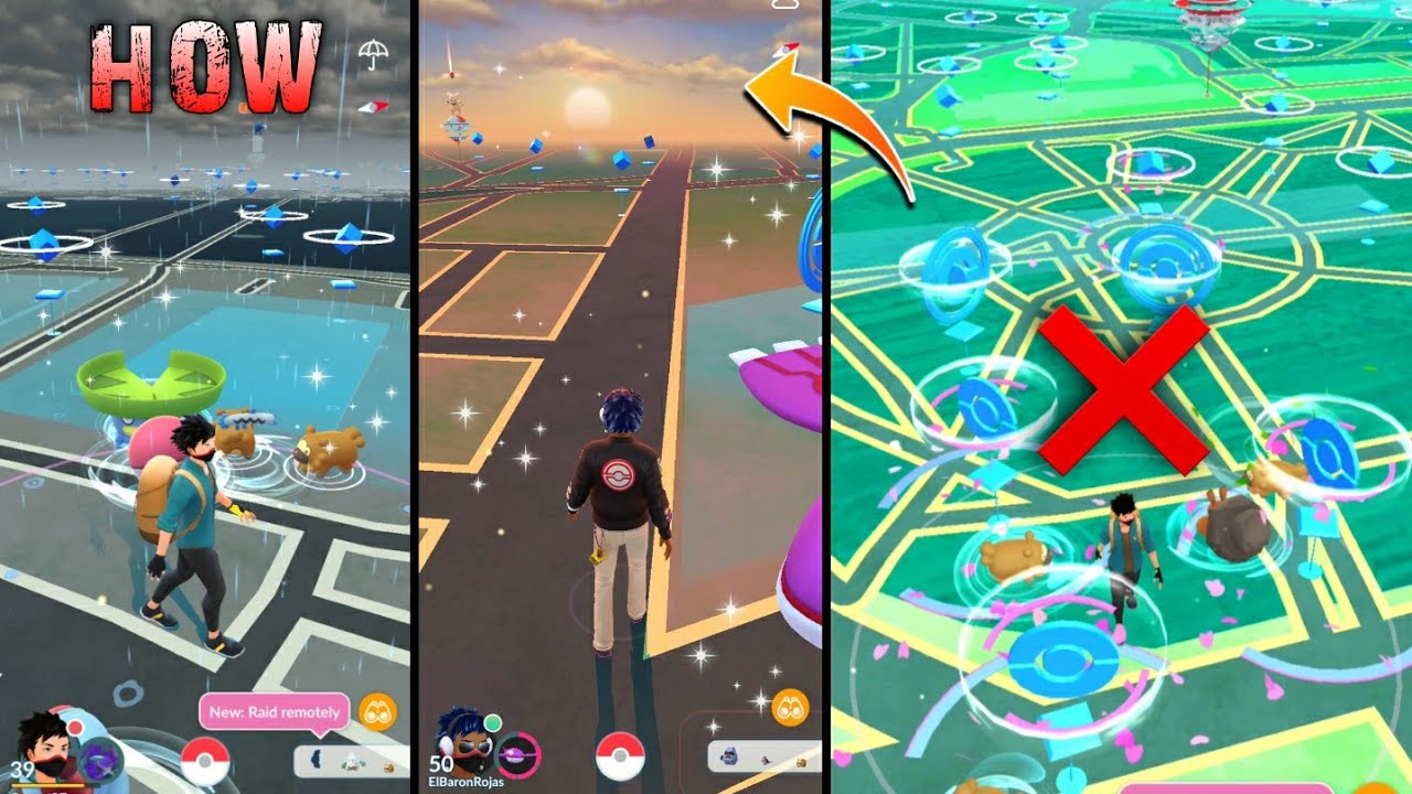 How to get this update &  real time sky in Pokemon go ...