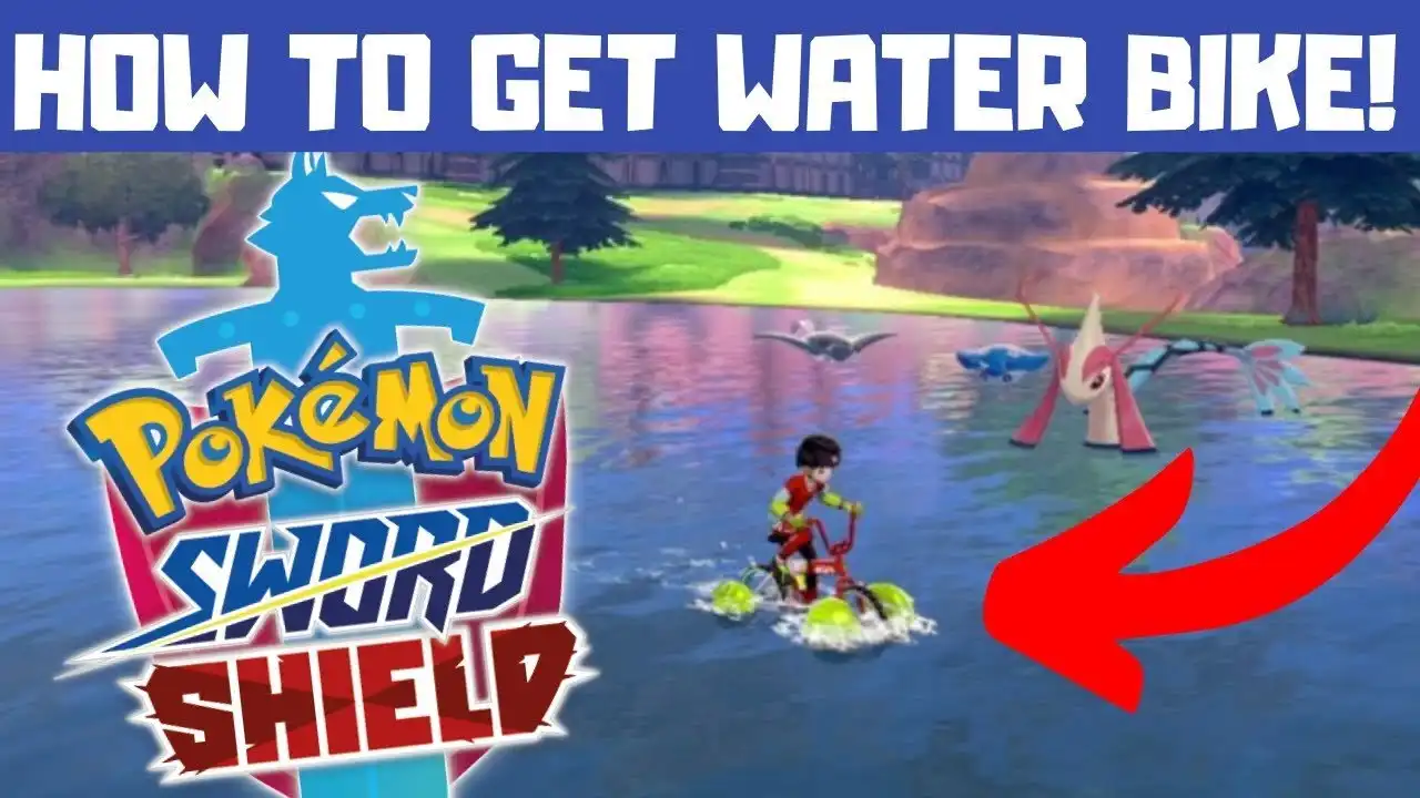 How to Unlock the Water Bike and Surf in Pokemon Sword and ...