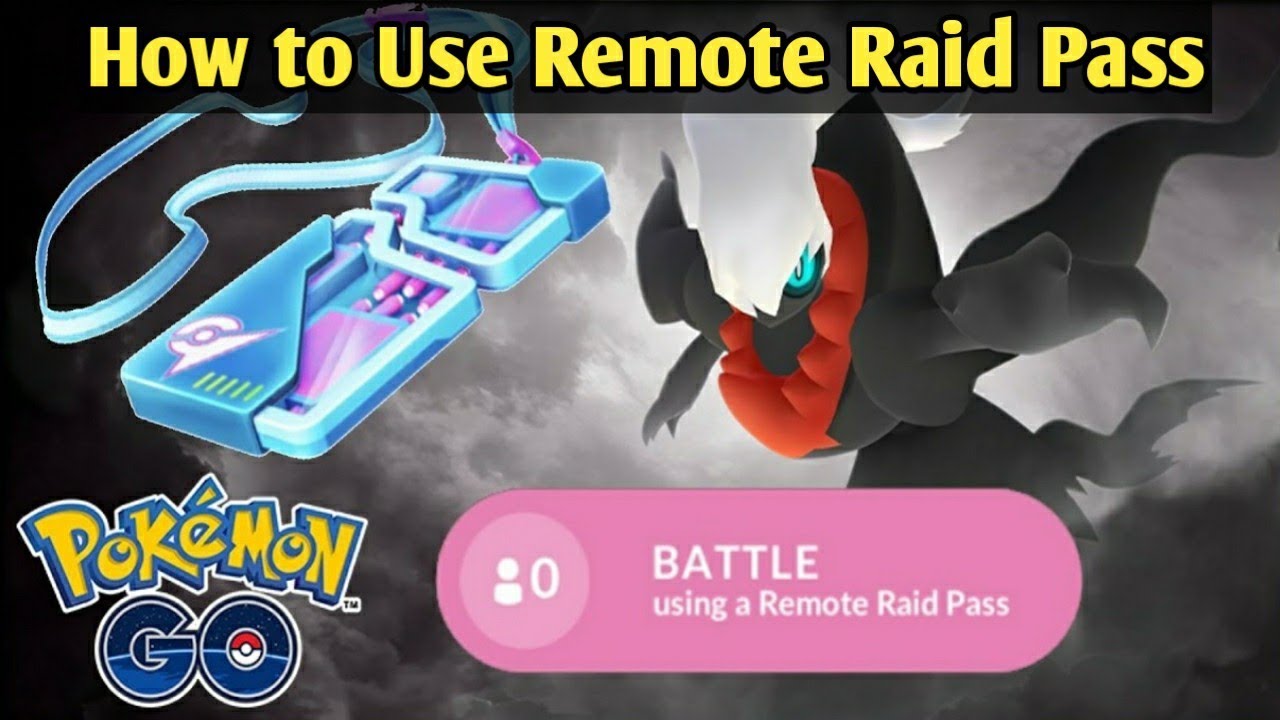 How to use Remote Raid Pass In Raid Battle in Pokemon Go ...