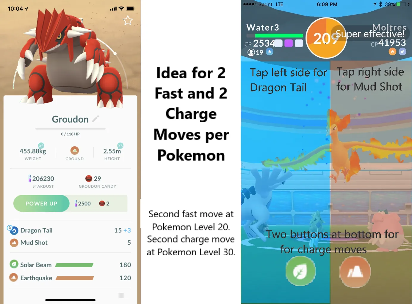 [Idea] Proof of Concept for 2 Fast and 2 Charge Moves on Each Pokemon ...