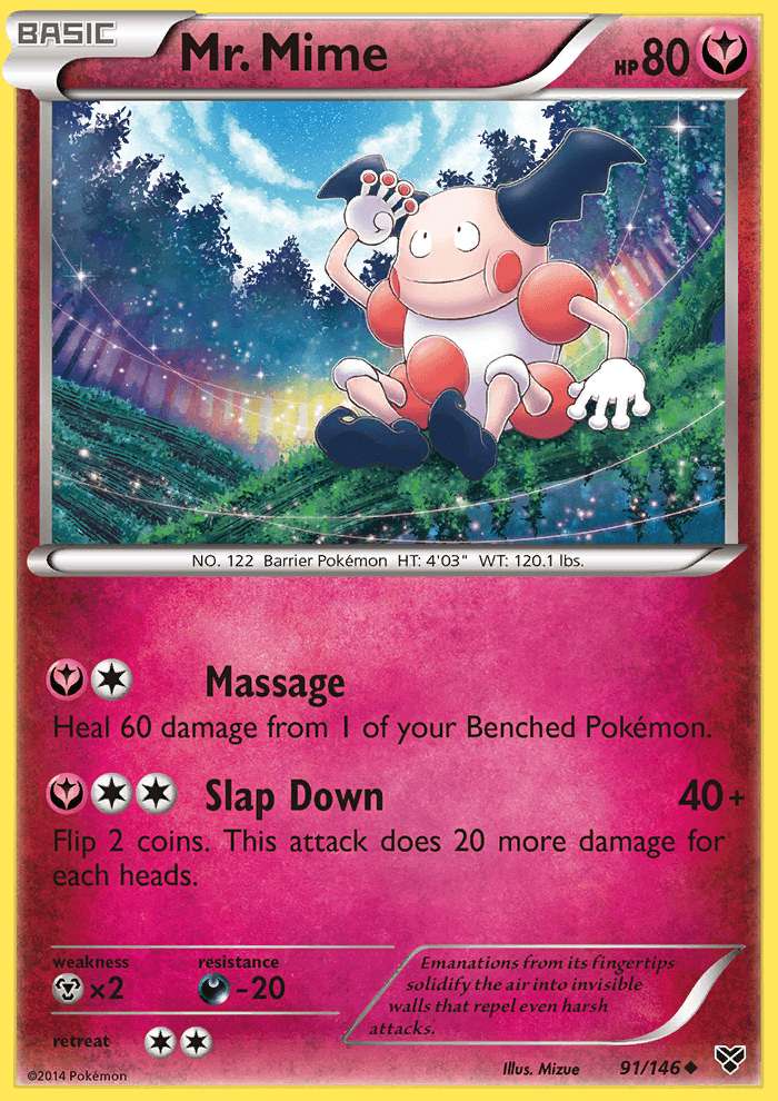 Mr. Mime XY Card Price How much it