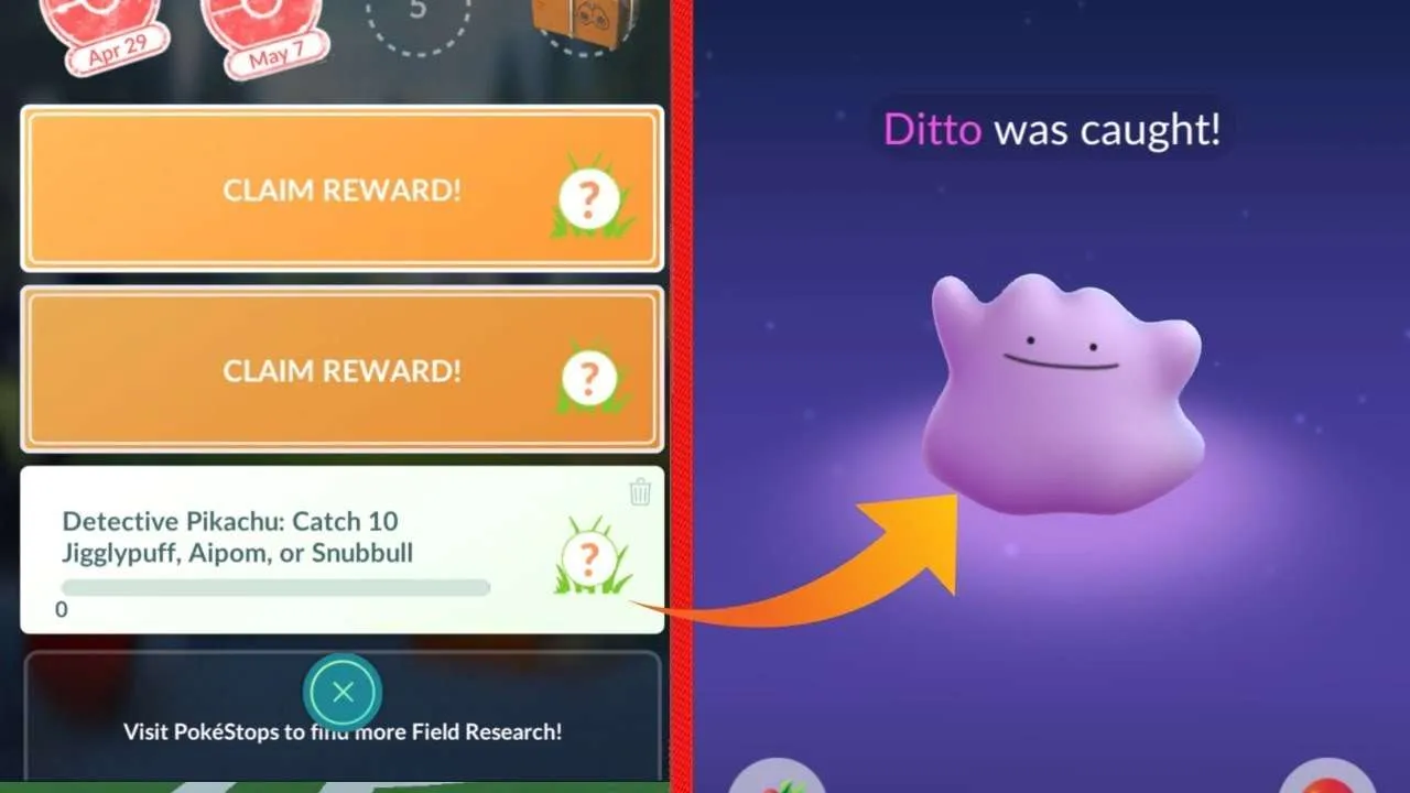 NEW EASY METHOD ON CATCHING DITTO IN POKEMON GO! How to Catch Ditto ...