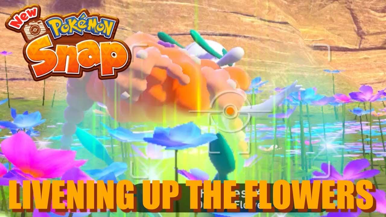 New Pokemon Snap  Livening Up the Flowers Request