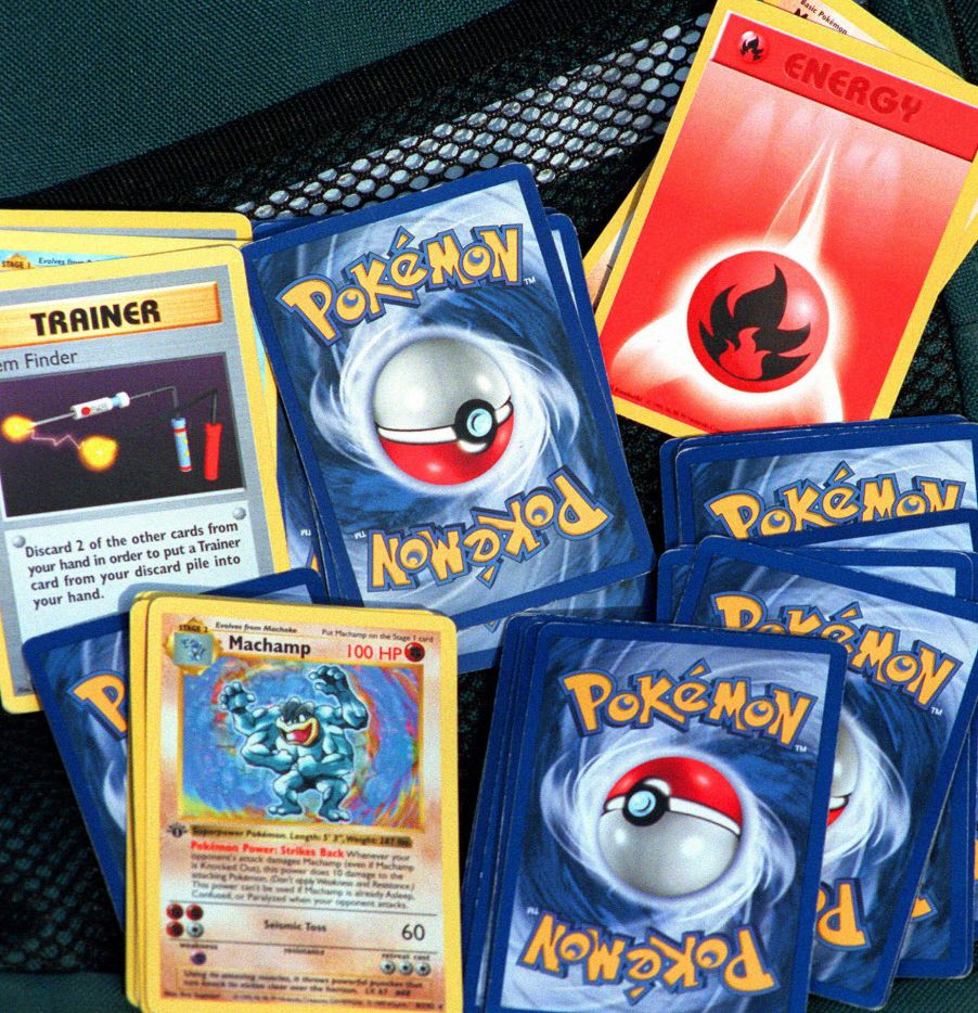 No, your old Pokemon trading cards (probably) aren