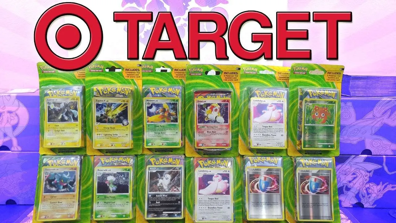 OPENING A BOOSTER BOX OF TARGET POKEMON CARDS!!