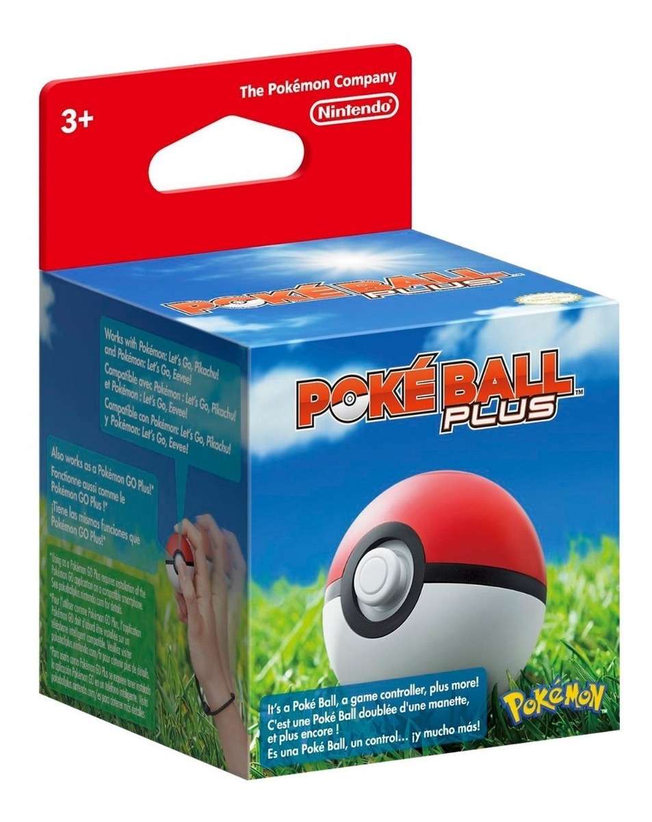 Pokeball Pokebola Plus Pokemon Lets Go Pikachu ::..