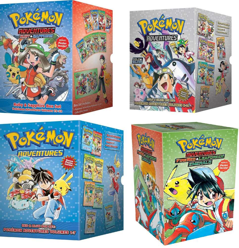 Pokemon Adventures Book Box Set: Volumes 1