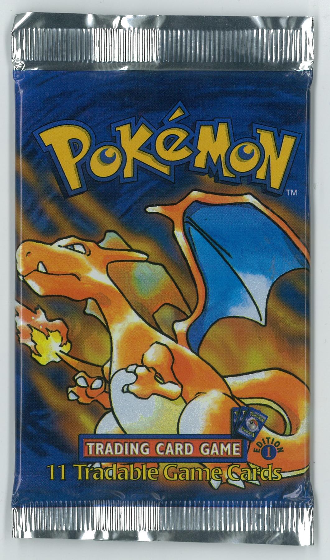 Pokemon Base Set 1 FIRST EDITION Booster Pack