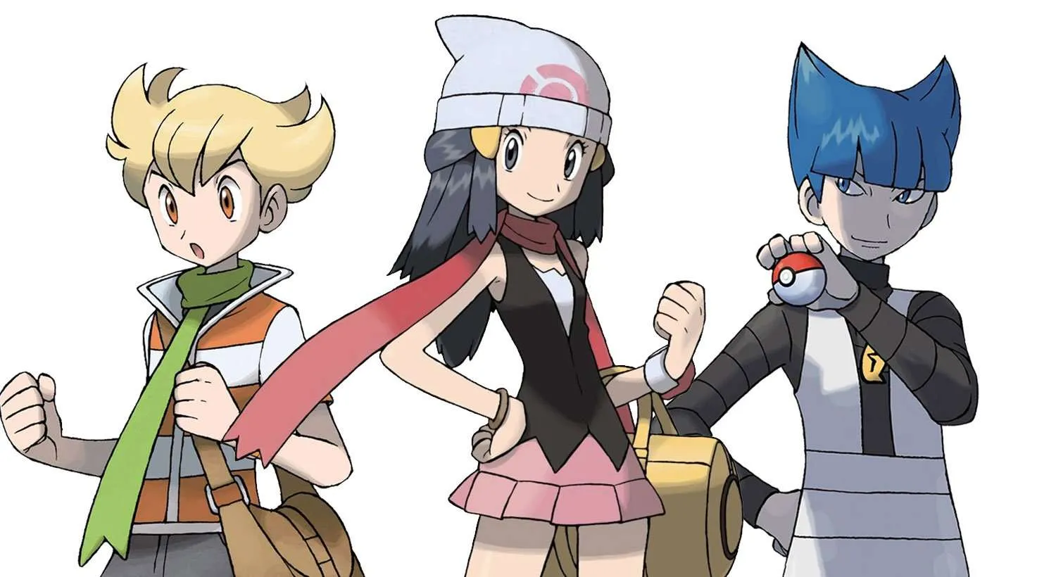Pokémon Diamond and Pearl Concept Art &  Characters