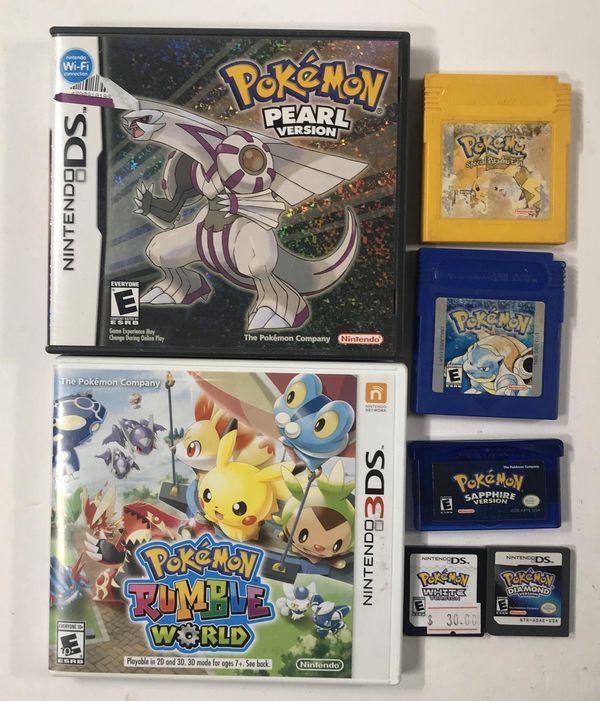 Pokemon Games for DS / Gameboy Advance GBA