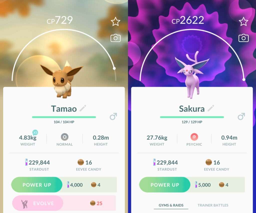 Pokemon Go How to Get Espeon and Umbreon (After Name Trick)