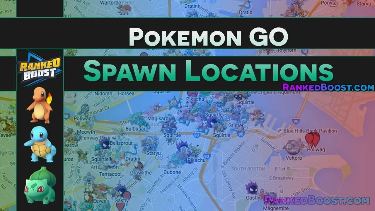 Pokemon Go Locations Map