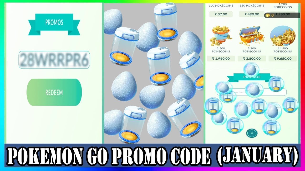 Pokemon Go Promo Code 2020 January