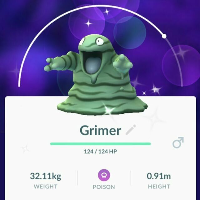Pokemon Go Shiny Grimer Trade