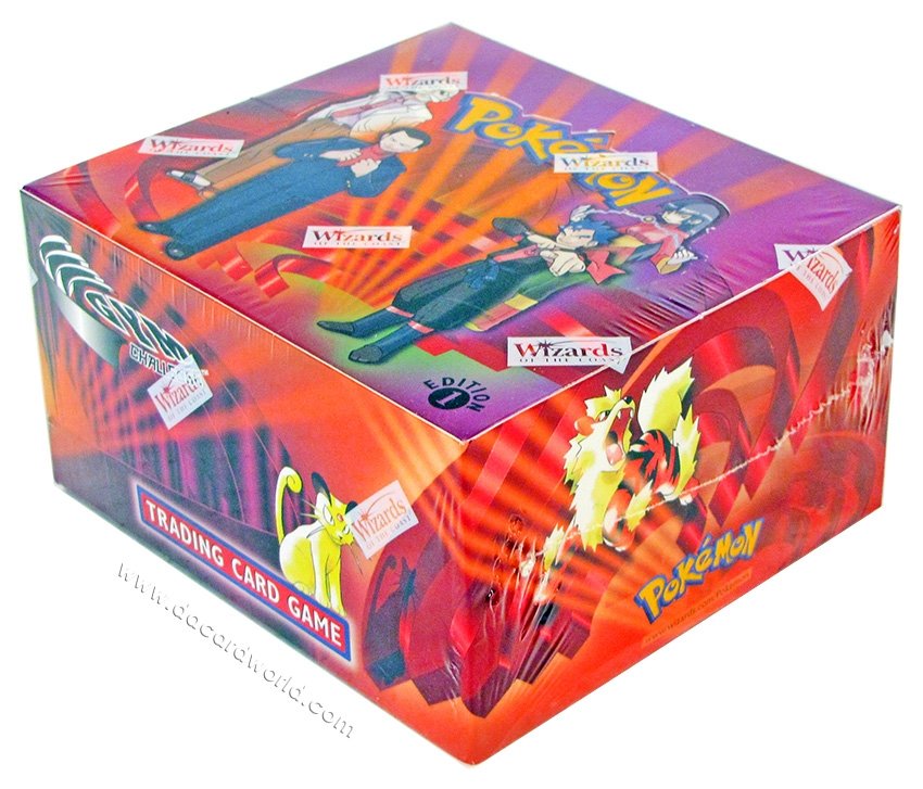 Pokemon Gym Challenge 1st Edition Booster Box