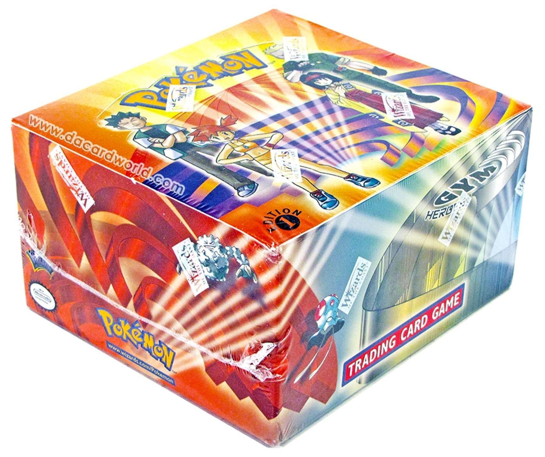 Pokemon Gym Heroes 1st Edition Booster Box
