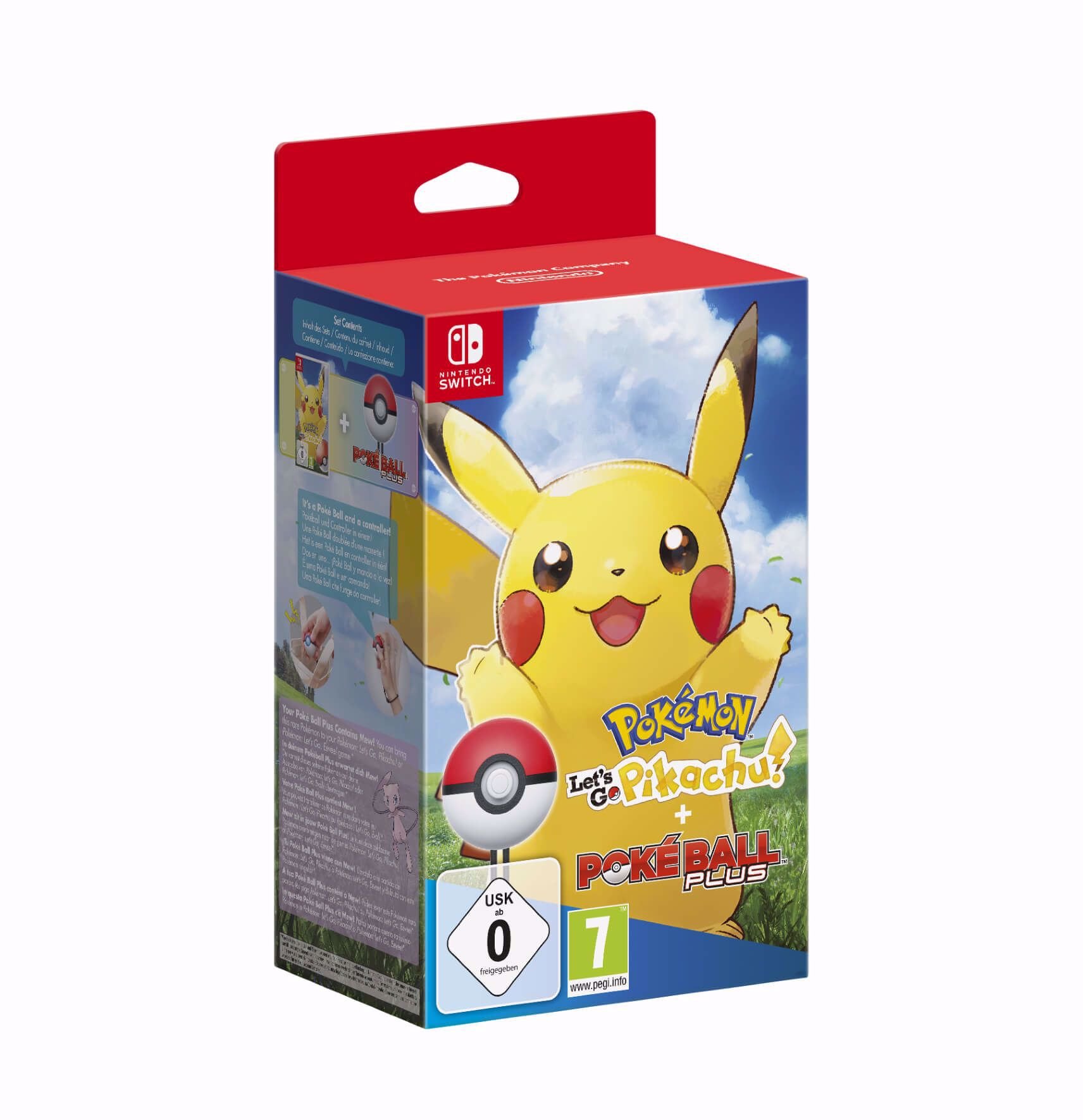 Pokemon Letâs Go Pikachu + PokeBall Plus Switch