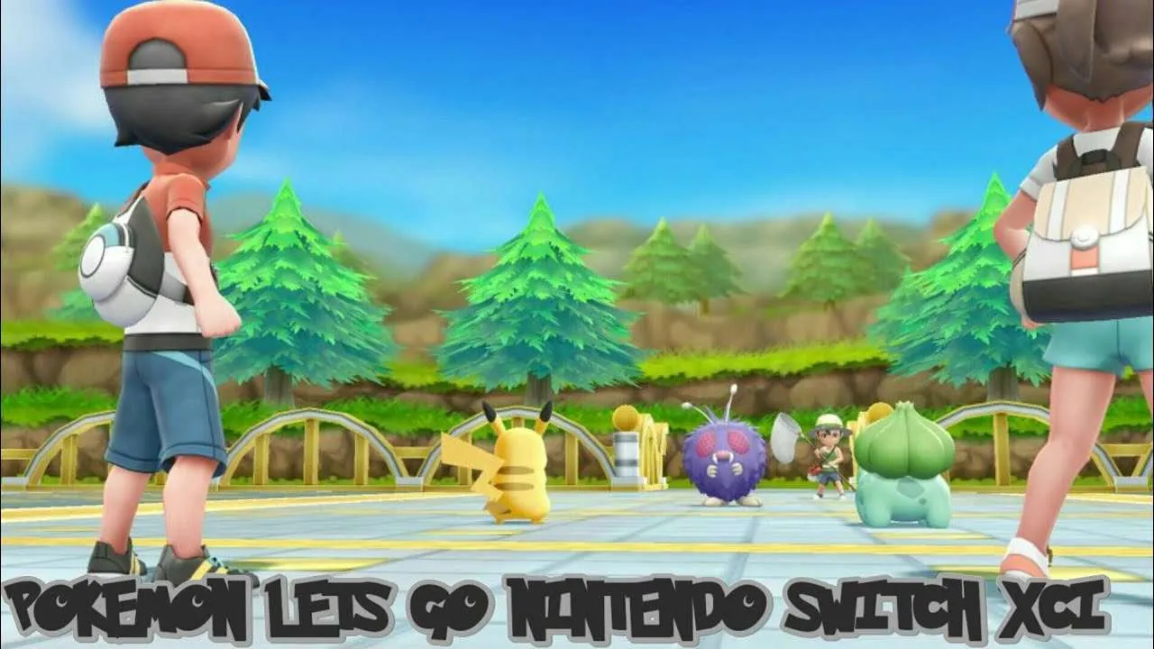 Pokemon Lets Go pikachu para Nintendo switch (XCI,NSP ...
