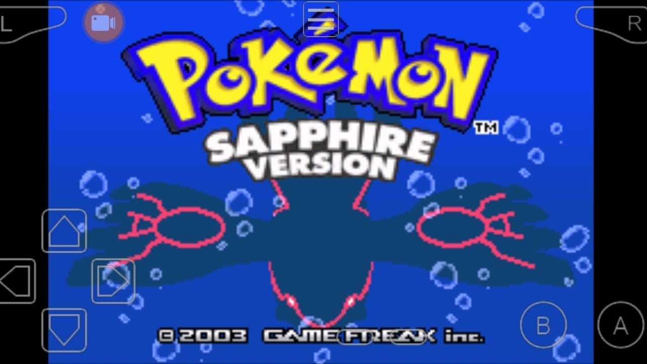 Pokémon Sapphire Randomizer #01 O início!!! (Rom modificado)rom hack ...