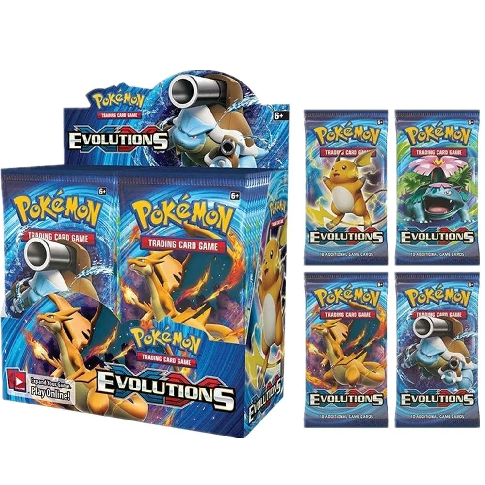 Pokémon Sealed Booster Packs Pokemon Cards XY Evolutions Booster New ...