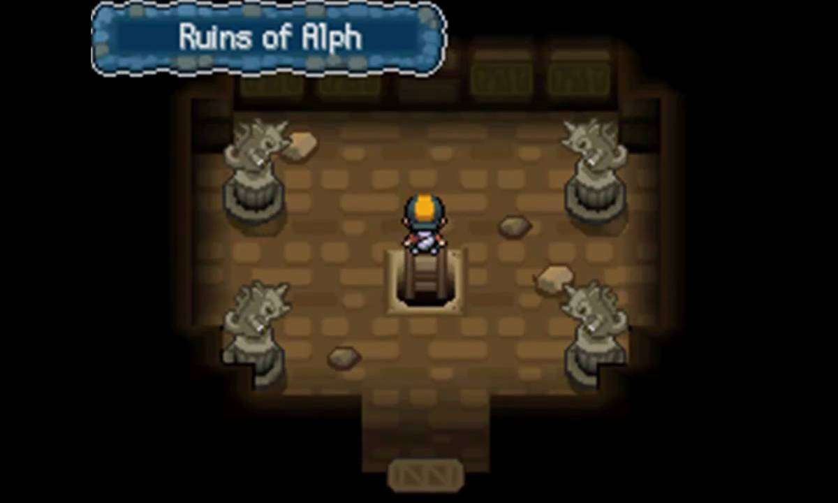 Pokémon Soul Silver Walkthrough ~Part 6~ Ruins of Alph ...