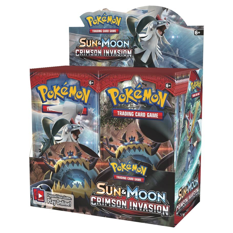 Pokemon: Sun &  Moon Crimson Invasion Booster Box