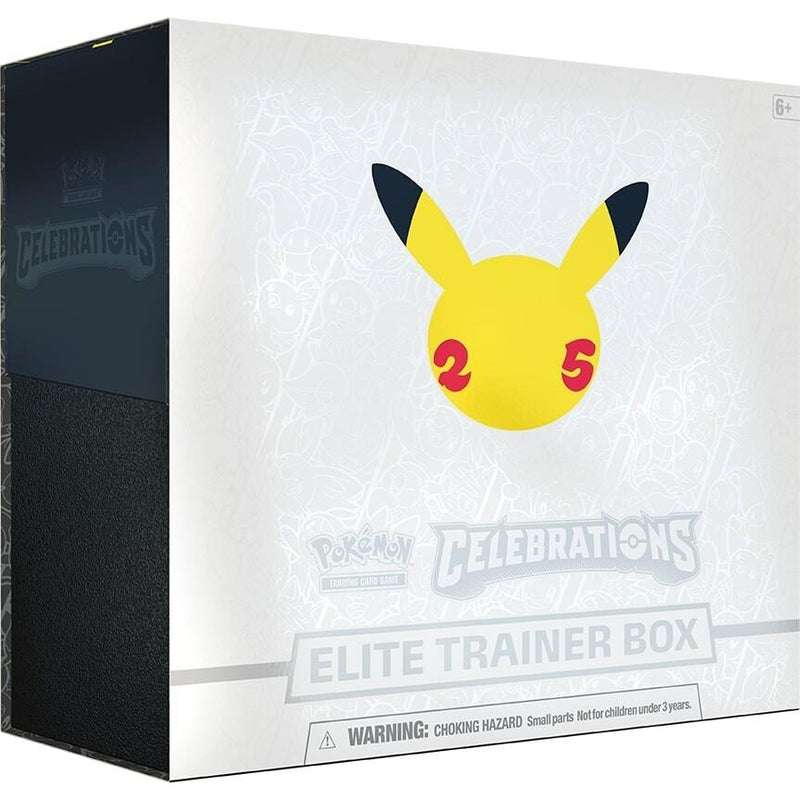 Pokemon TCG: Celebrations Elite Trainer Box 25th Anniversary ...