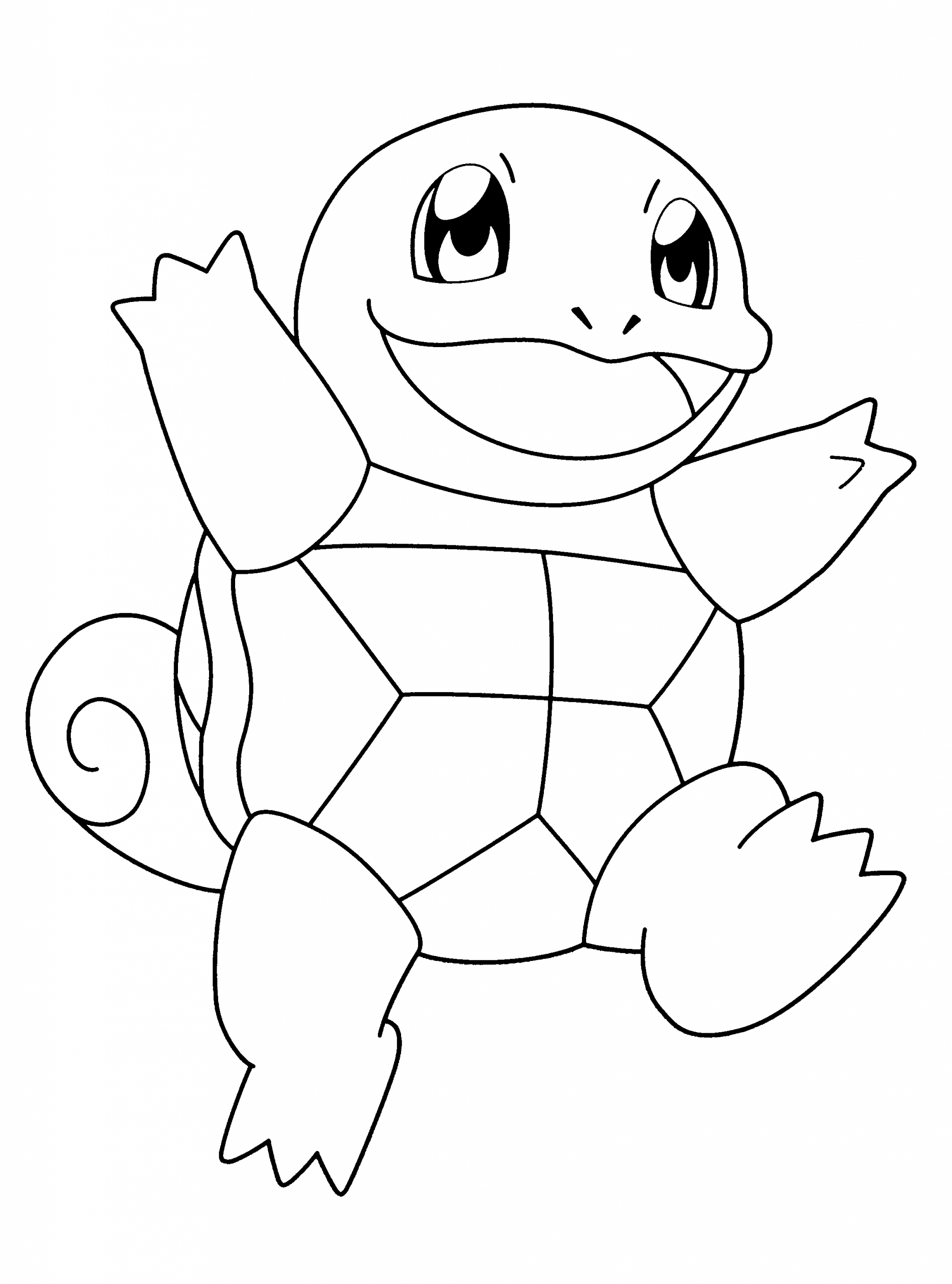 Pokemon to color for kids