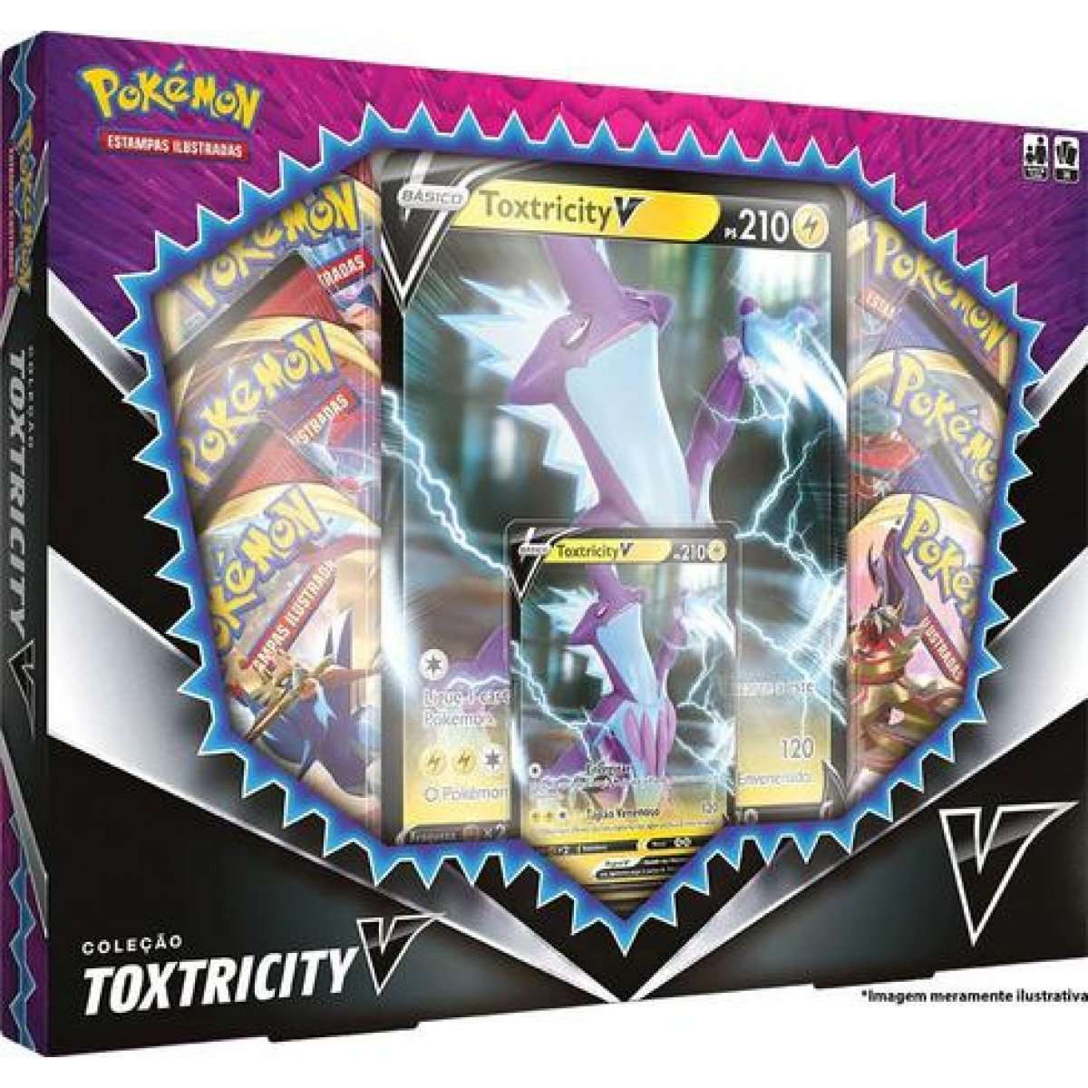 Pokémon Toxtricity V Box Caixa Tcg Cards Cartas Jogo ...