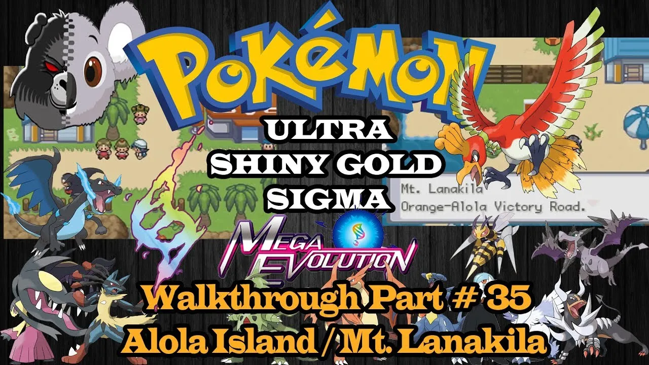 Pokemon Ultra Shiny Gold Sigma Walkthrough Part # 35 ...