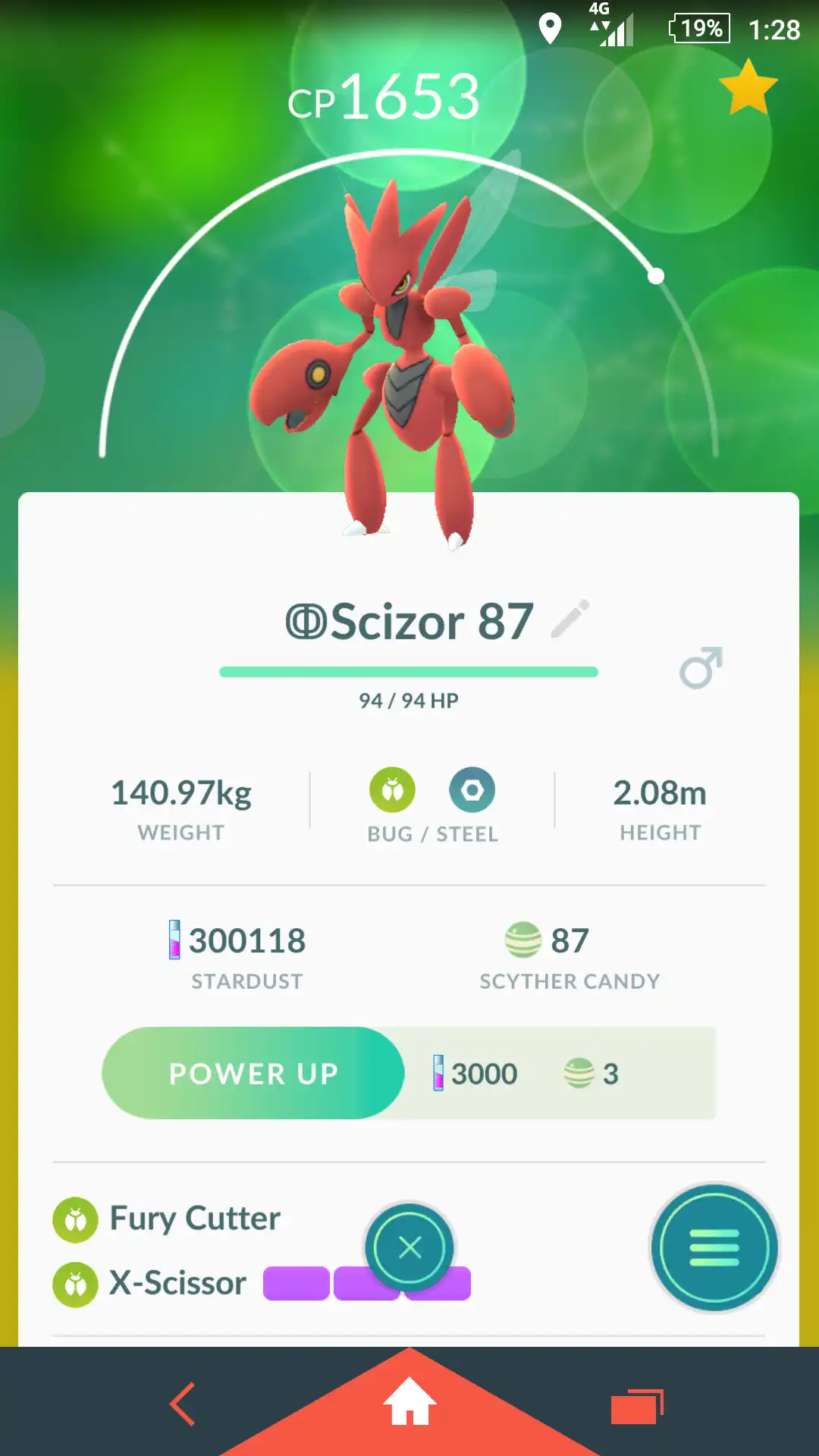 Scizor with Double Bug Moves?