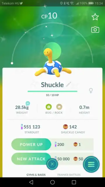Shiny shuckle trade offer pokemon go