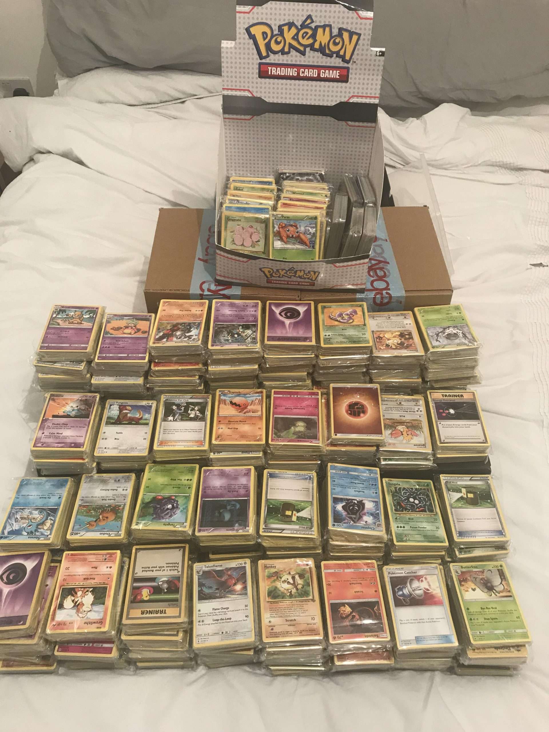 So i have 9k bulk pokemon cards what are they worth? : PokemonTCG