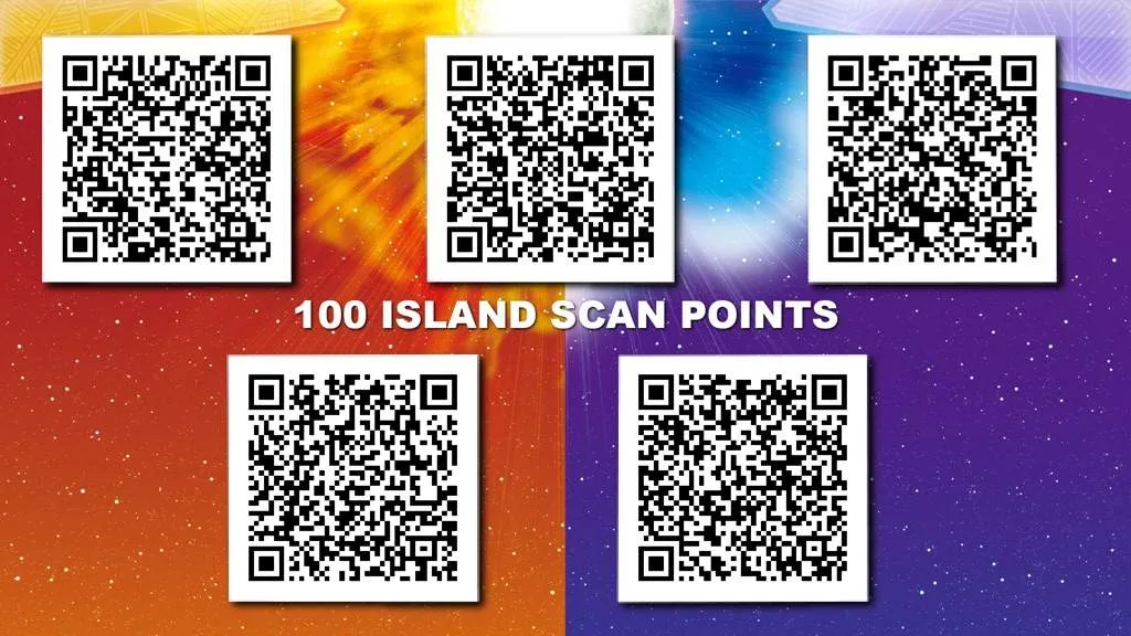 Some pokemon qr codes for pokemon sun and moon