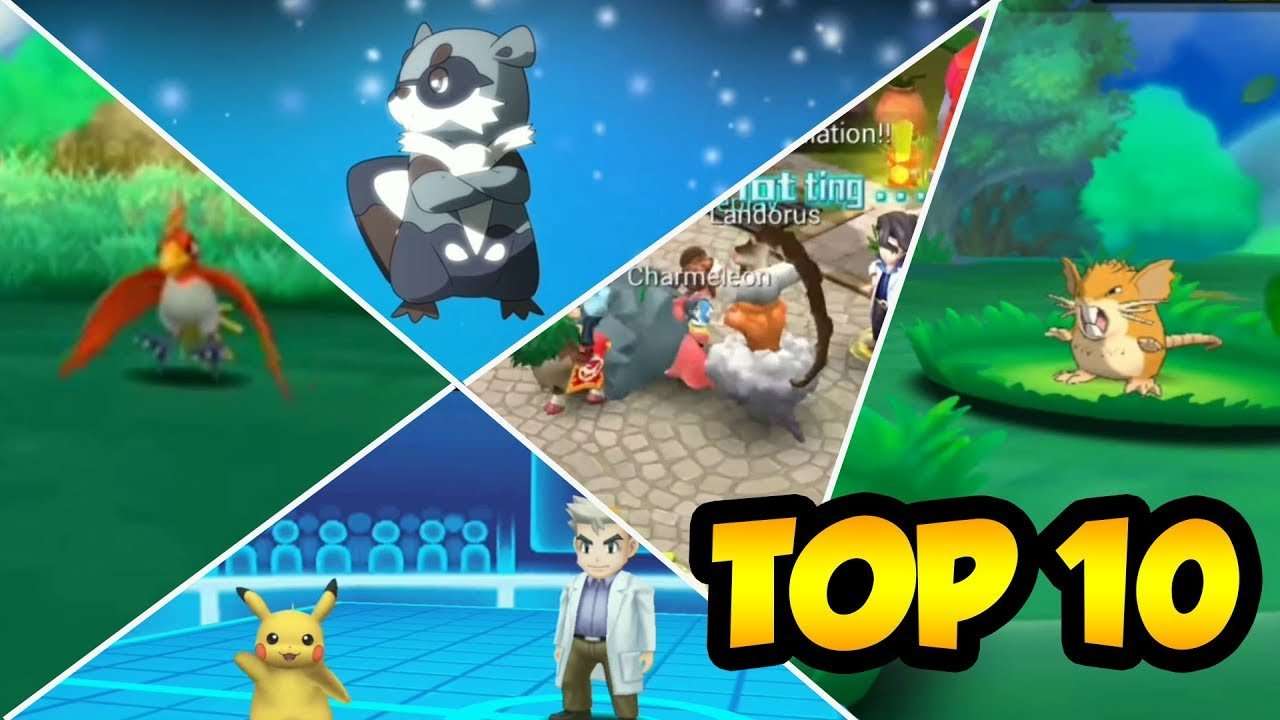 TOP 10 GAMES LIKE POKEMON FOR ANDROID AND IOS NOVEMBER ...