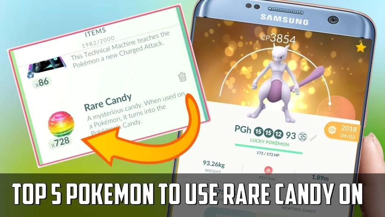 Top 5 Pokemon To Use Your Rare Candy On In Pokemon Go!