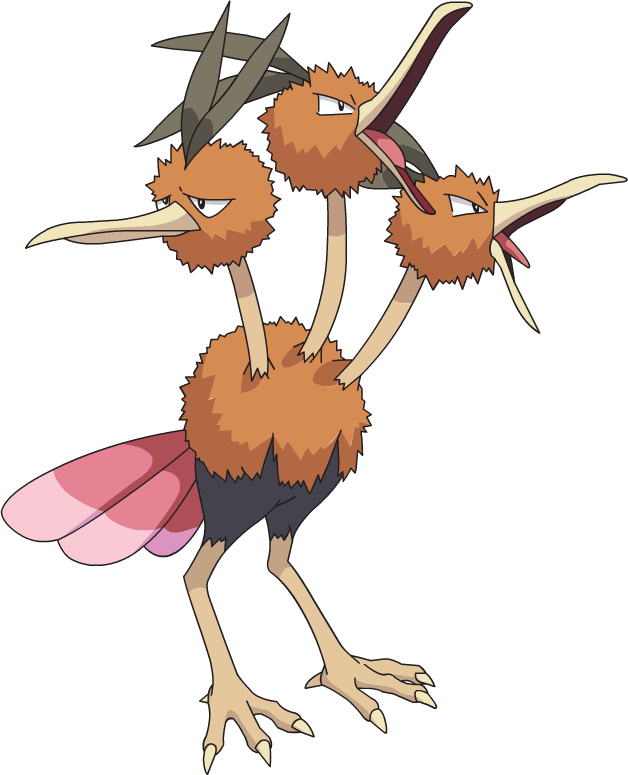 what level does doduo evolve in leaf green